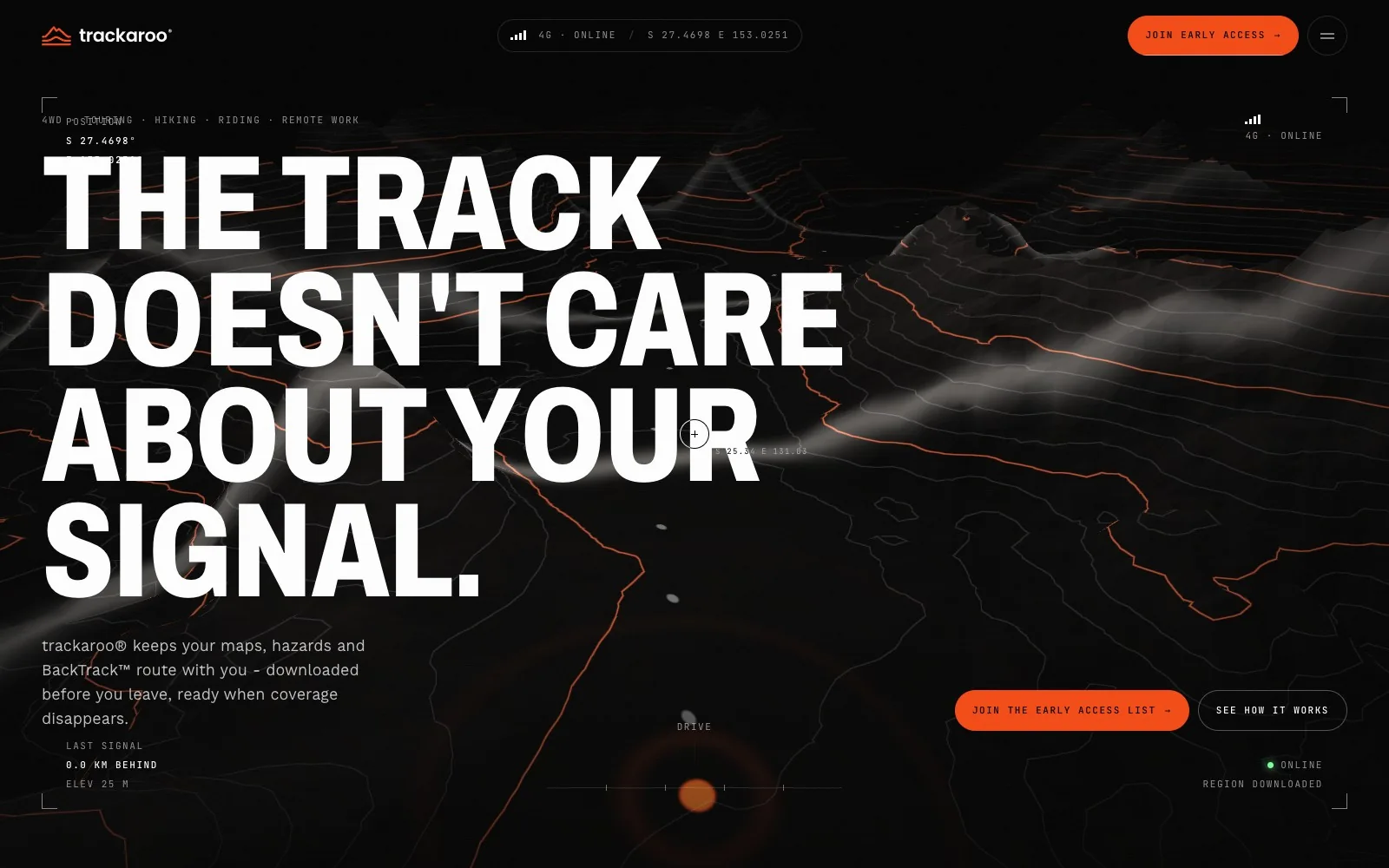 Trackaroo live preview